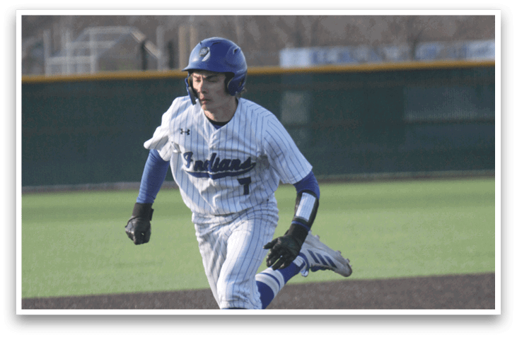 A baseball player running on the field. AI generated content