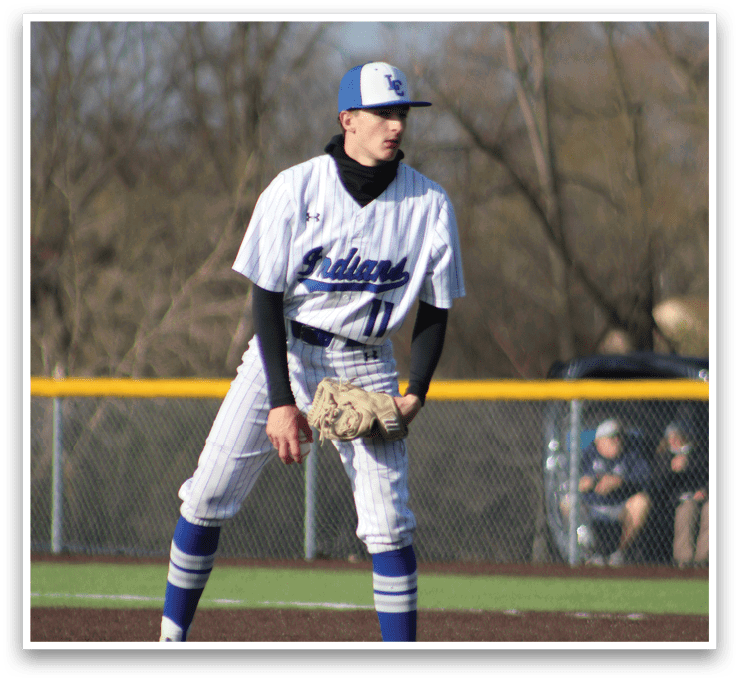 A baseball player in a white and blue uniform is running on the field. AI generated content
