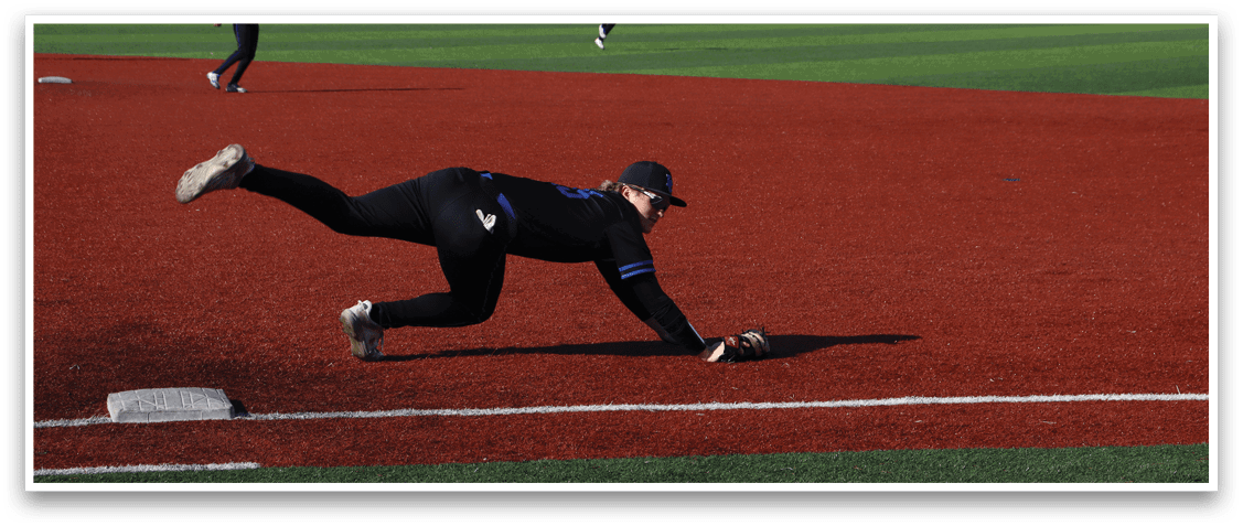 A baseball player slides into home plate, trying to score a run. AI generated content