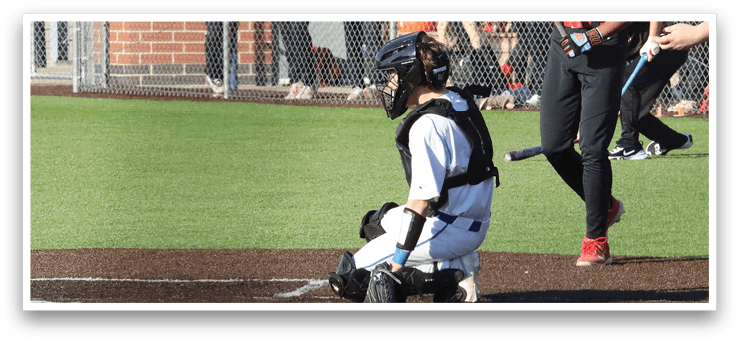 A baseball game is in progress with a batter holding a bat and a catcher wearing a baseball glove. AI generated content