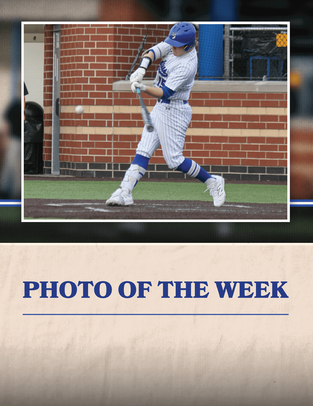 A baseball player in a white uniform is swinging a bat at a ball. AI generated content