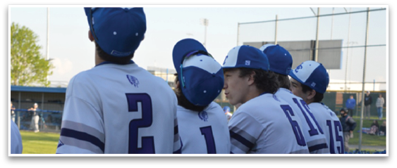A group of young men wearing baseball uniforms are sitting on a bench. AI generated content