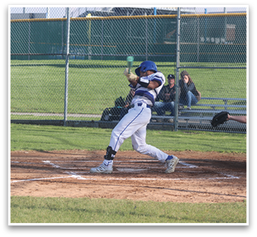 A baseball player is swinging a bat at a ball, while a catcher and an umpire watch closely. AI generated content