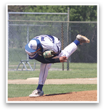 A baseball player in a white uniform is pitching a ball on a field. AI generated content