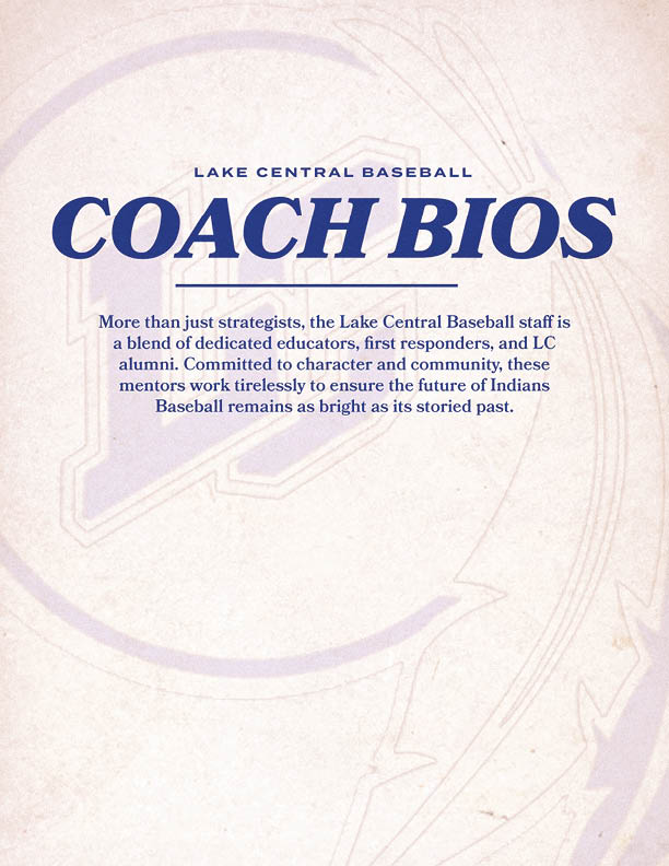 A book cover for Lake Central Baseball. AI generated content