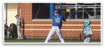 A baseball player in a blue uniform is swinging a bat, preparing to hit the ball. AI generated content