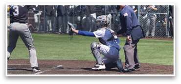 A baseball game is in progress with a batter holding a bat and a catcher wearing a baseball glove. The batter is getting ready to swing at the ball. AI generated content