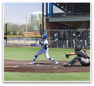 A baseball player is swinging a bat at a ball during a game. AI generated content