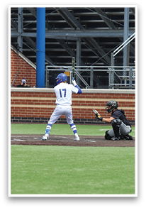 A baseball player is swinging a bat at a ball. AI generated content