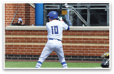A baseball player is swinging a bat, with his back facing the camera. AI generated content