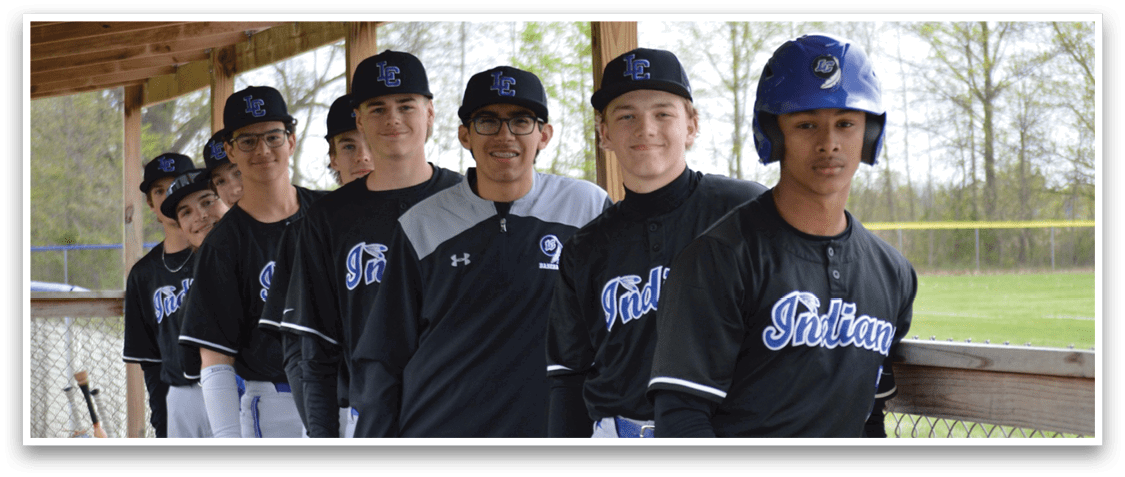 Baseball players in uniforms. Description generated by AI