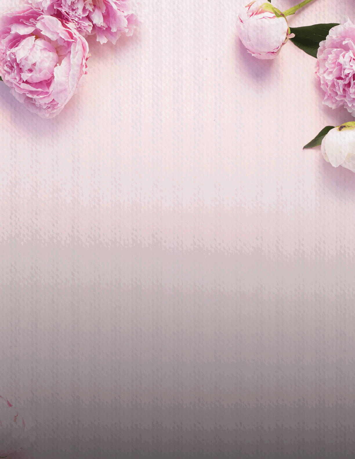 A bouquet of pink flowers on a pink background. Description generated by AI
