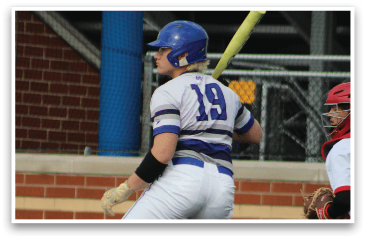 A baseball player is sliding into home plate. Description generated by AI