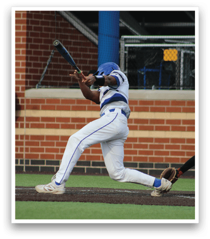 A baseball player sliding into a base. Description generated by AI