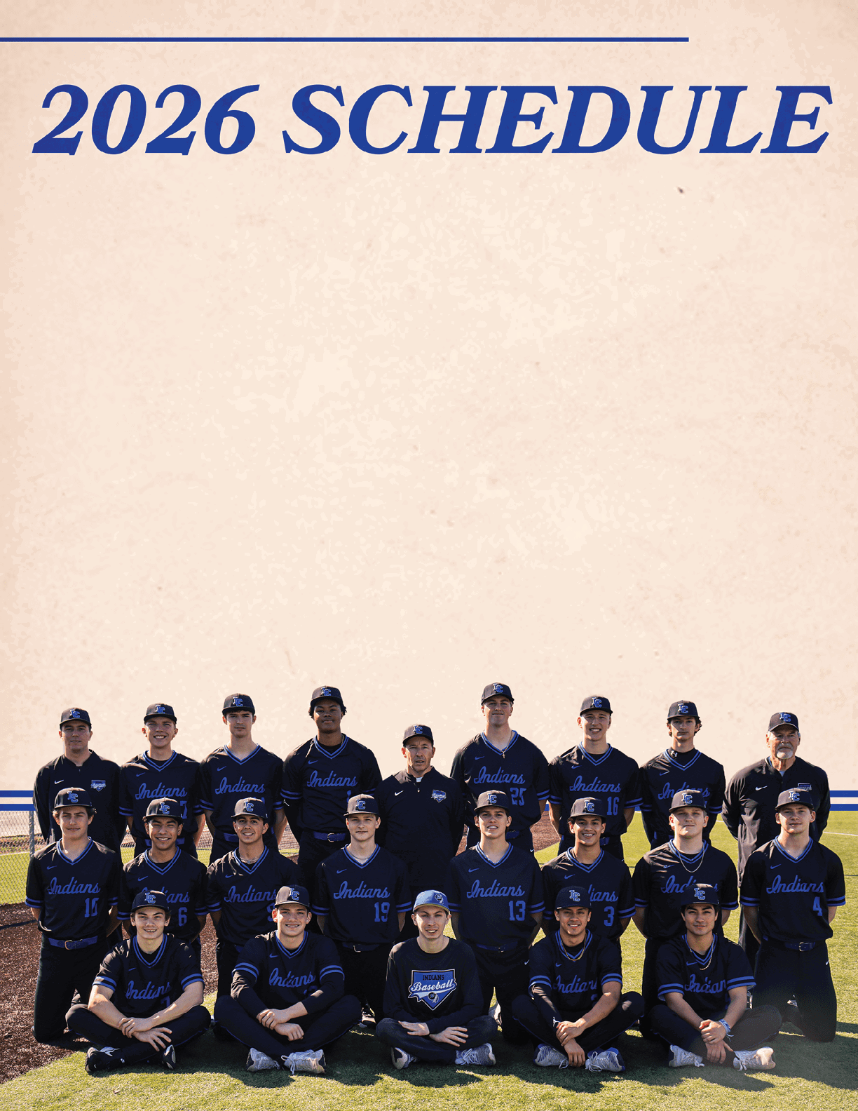 A baseball team poses for a group photo in their uniforms. AI generated content