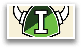 A green and white logo with the letter I in the center. Description generated by AI