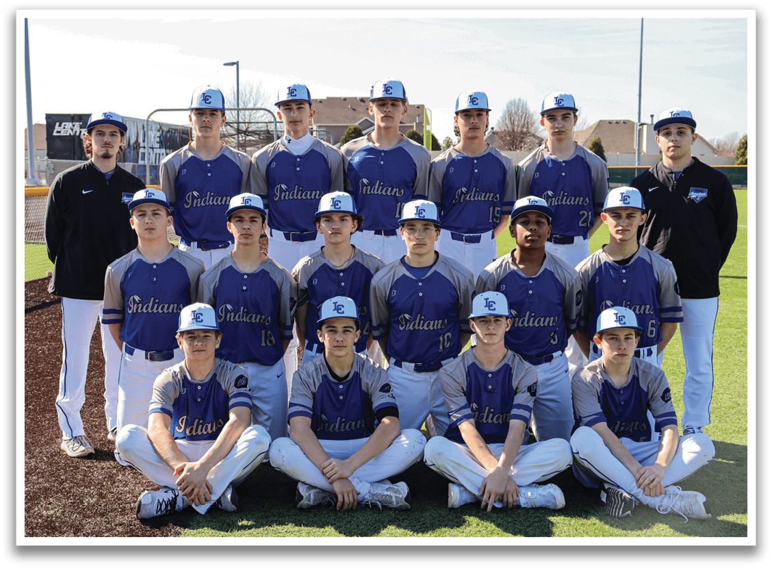 Baseball team posing for a picture. AI generated content