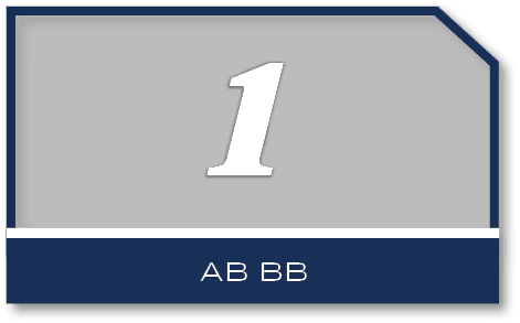 1,AB B