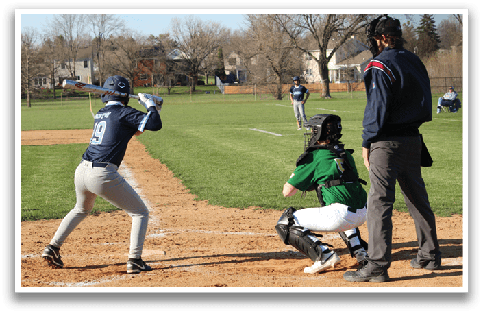 A baseball game is taking place with a batter, catcher, and umpire. The batter is swinging a bat, and the catcher is wearing a baseball glove. AI generated content