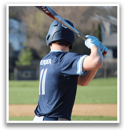 A baseball player is holding a bat and getting ready to swing. AI generated content