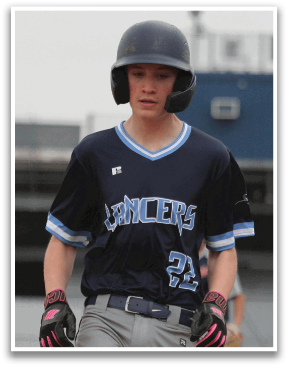 A baseball player wearing a blue and white jersey with the number 24 on it. AI generated content