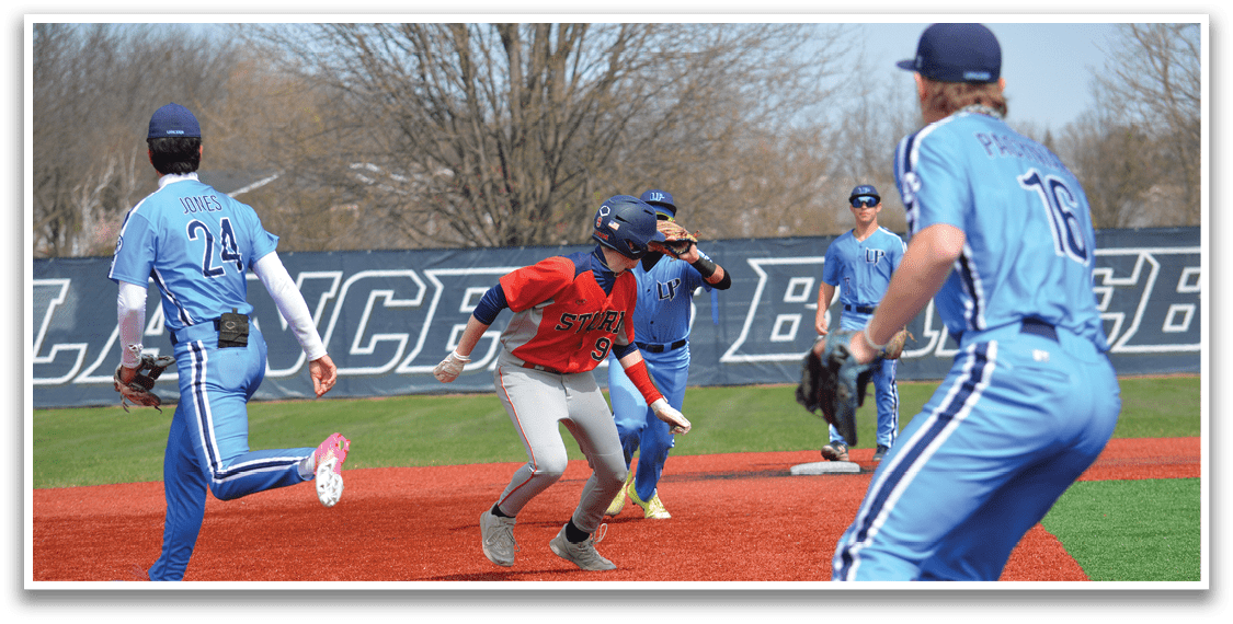 A group of young men celebrating a baseball game. AI generated content