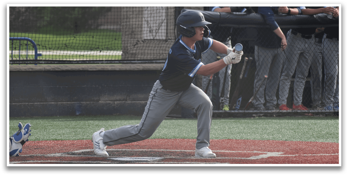 A baseball player is swinging a bat, attempting to hit the ball. AI generated content