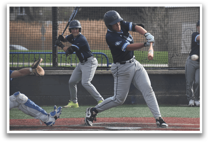 A baseball player is swinging a bat on a field, with other players in the background. AI generated content