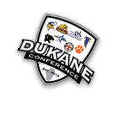 A collection of sports logos and symbols, including a baseball glove, a football, and a baseball bat. AI generated content