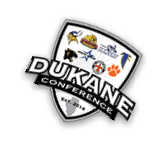 A collection of sports logos and symbols, including a baseball glove, a football, and a baseball bat. AI generated content