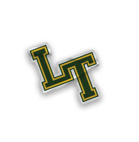 A collection of stickers featuring the letters LT and a baseball glove. AI generated content