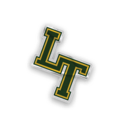 A collection of stickers, one of which is a green and yellow LT logo. AI generated content