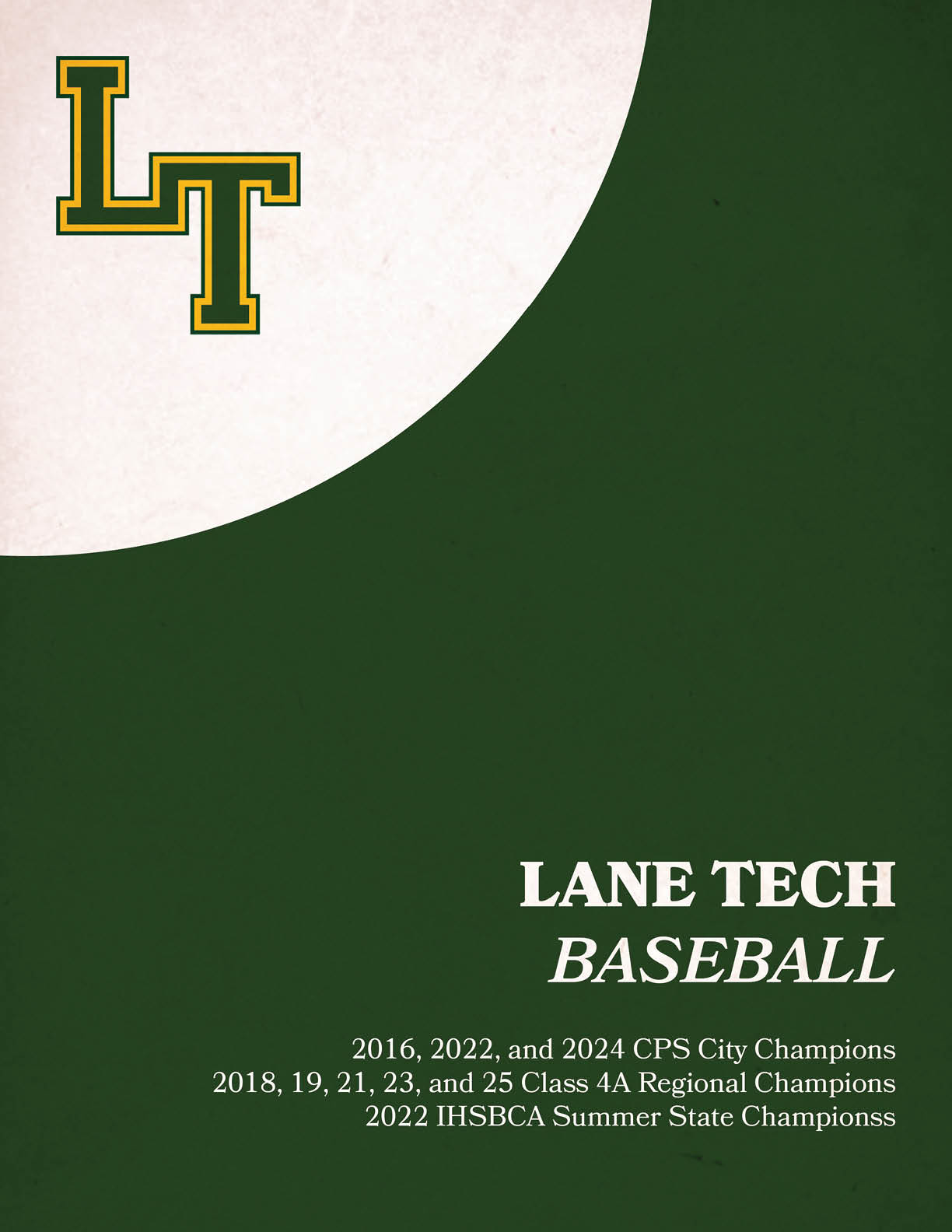 A poster for the 2016-2017 season of the LT baseball team. AI generated content
