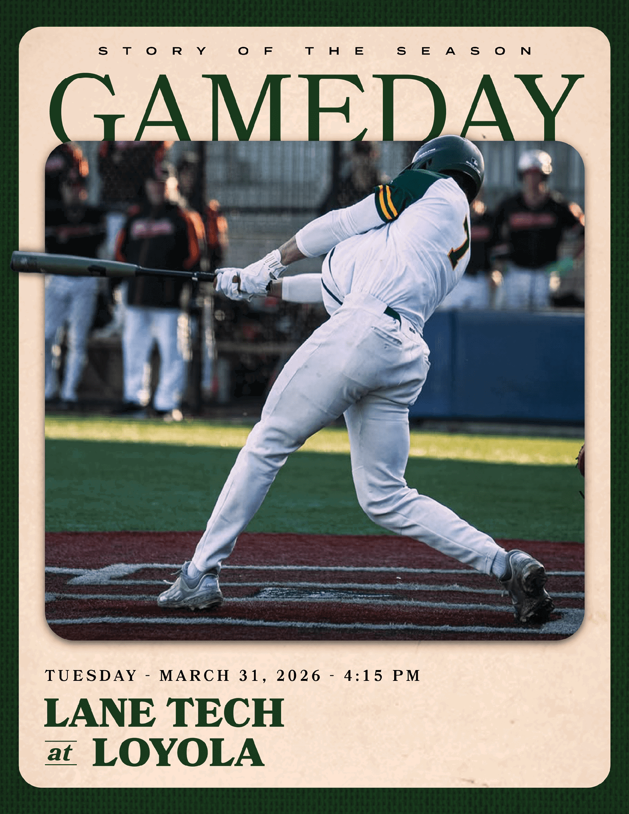 A baseball player in a white uniform swings a bat at a ball. AI generated content