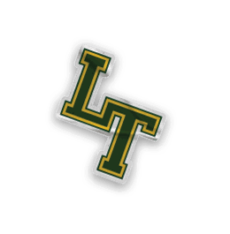 A collection of stickers, one of which is a green and yellow LT logo. AI generated content