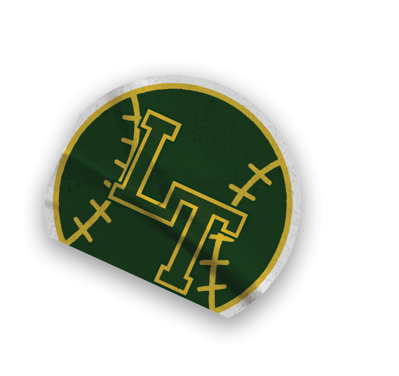 A collection of stickers with the letters LT on them. AI generated content