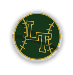A collection of stickers and magnets featuring the letters LT and a baseball glove. AI generated content