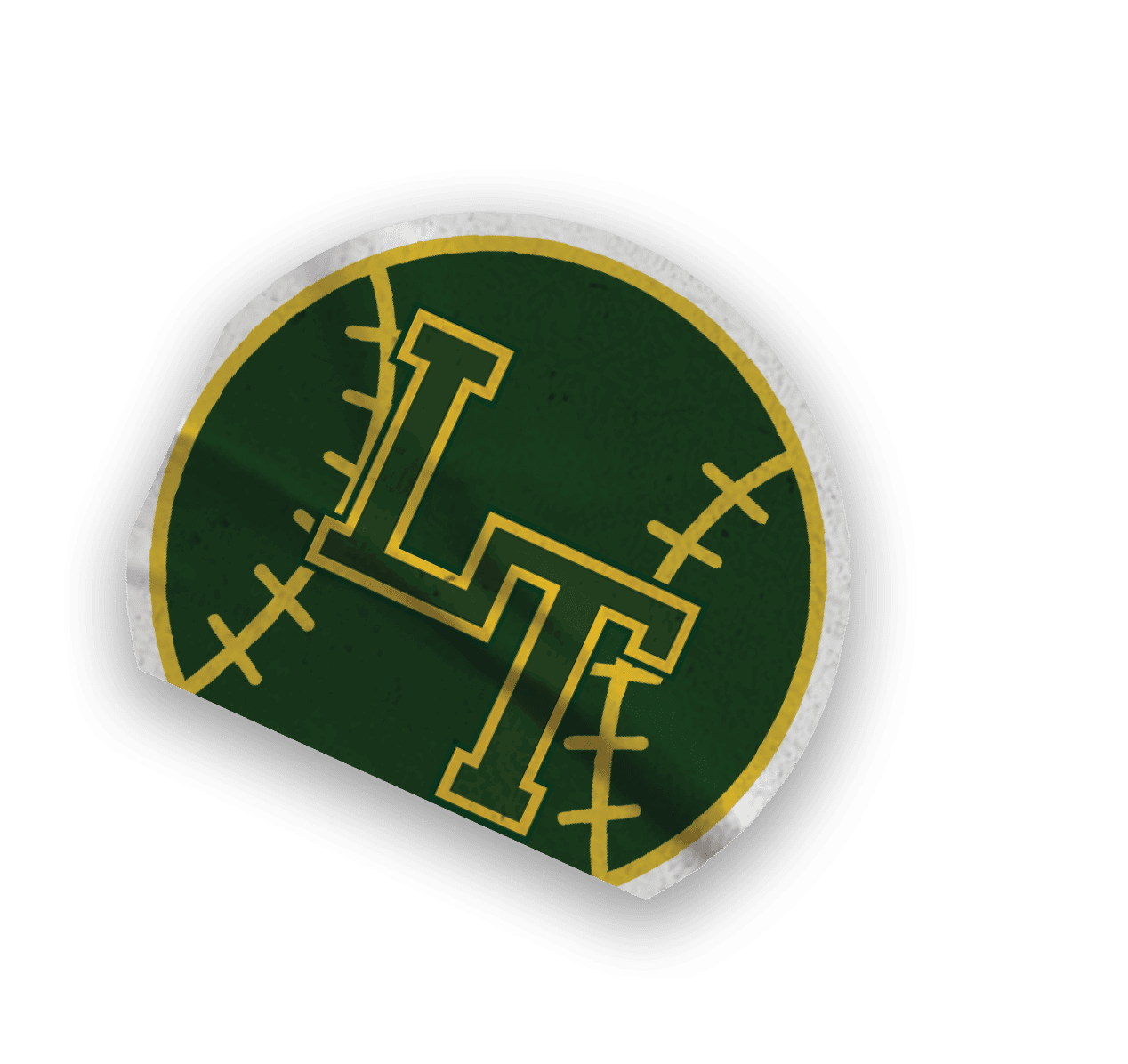 A collection of stickers with the letters LT on them. AI generated content