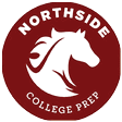 A logo for Northside College Prep. Description generated by AI