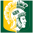 A logo with a green and yellow spider on it. Description generated by AI