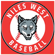 A red and white baseball logo. Description generated by AI