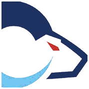A blue and white M logo. Description generated by AI