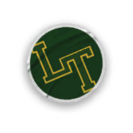 A collection of stickers featuring the letters LT and a baseball glove. AI generated content