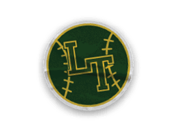 A collection of stickers with the letters LT on them. AI generated content