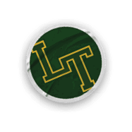 A collection of stickers featuring the letters LT and a baseball glove. AI generated content