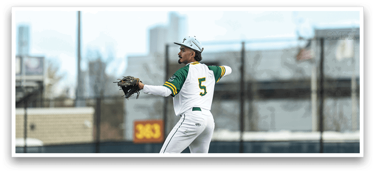 A baseball player in a white uniform is throwing a ball. AI generated content
