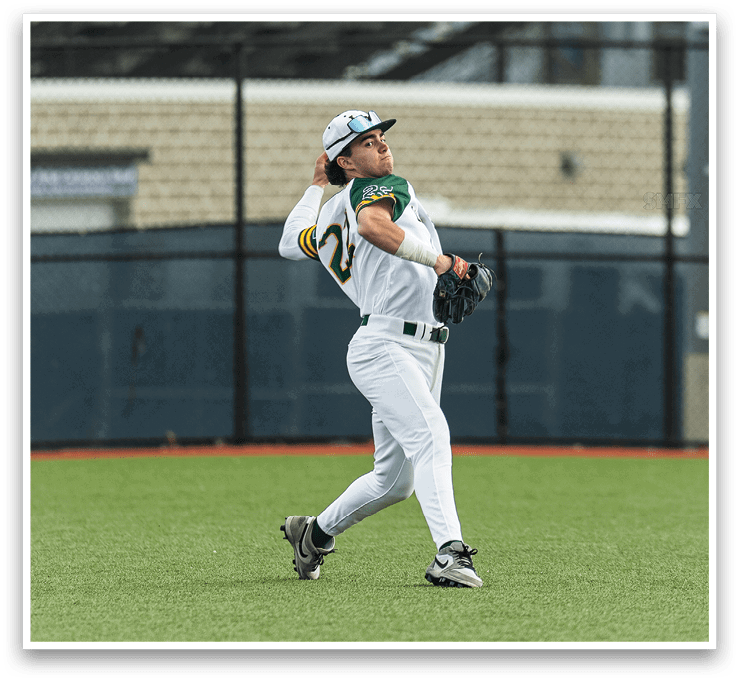 A baseball player in a white uniform is preparing to throw a ball. AI generated content