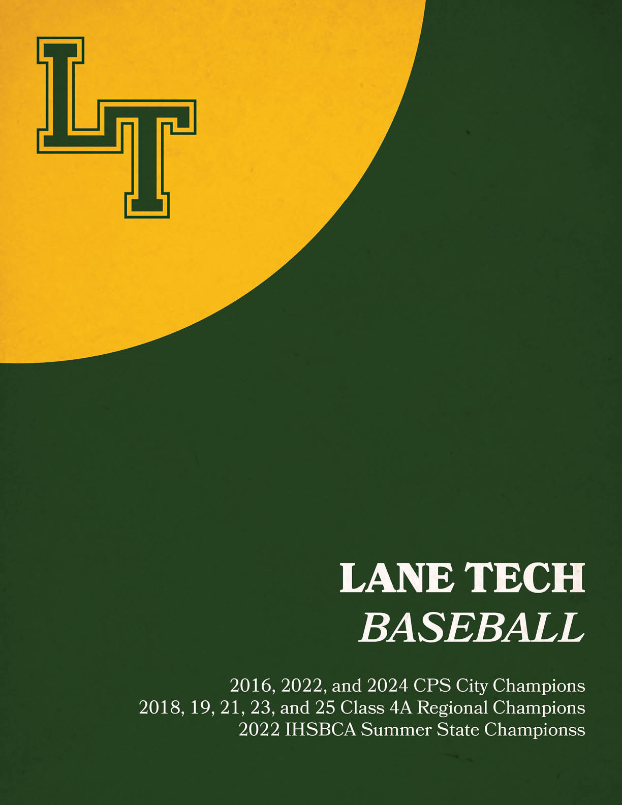 A poster advertising the 2016-2017 season of the LT baseball team. AI generated content