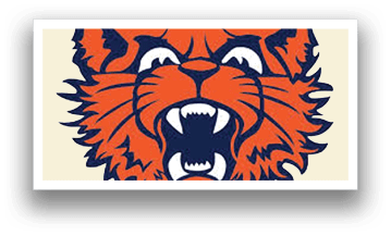 A red and white logo of a knight's helmet. AI generated content