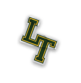 A collection of stickers, one of which is a green and yellow LT logo. AI generated content